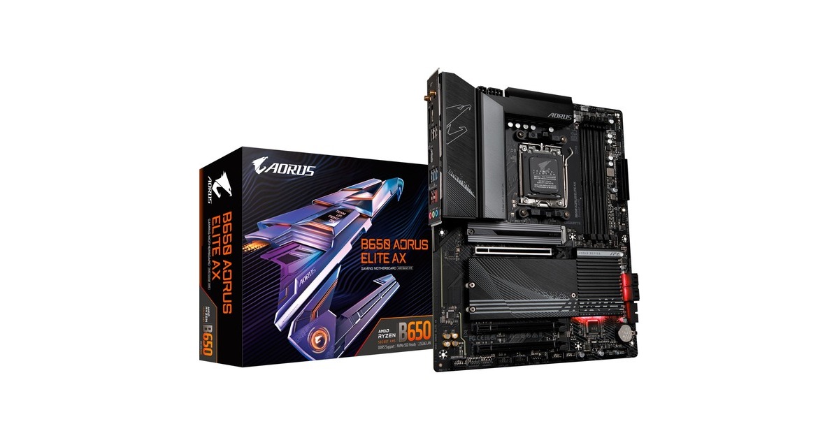 GIGABYTE B650 AORUS ELITE AX, Mainboard(schwarz)