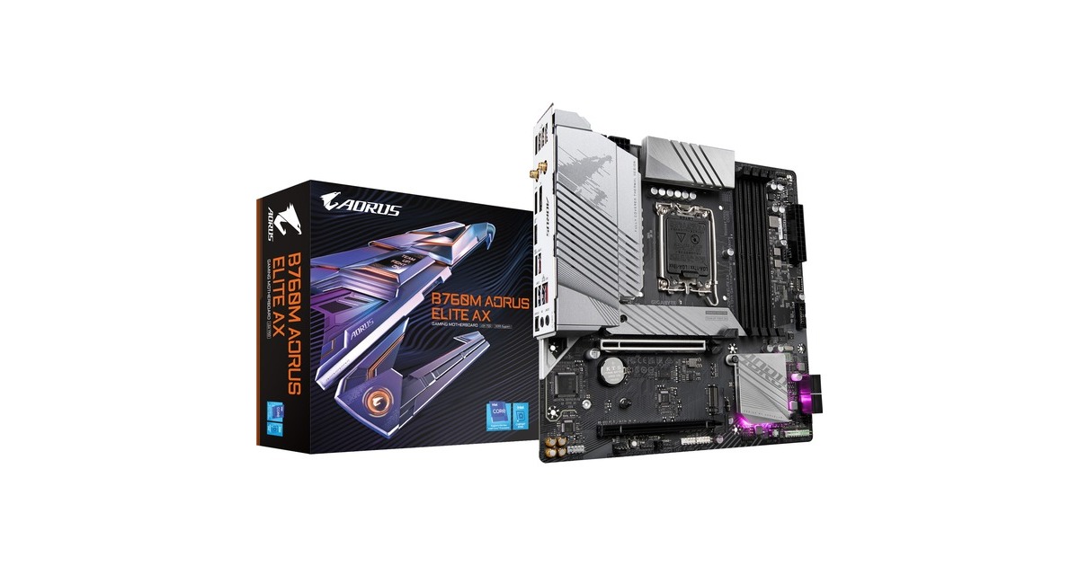 GIGABYTE B760M AORUS ELITE AX, Mainboard