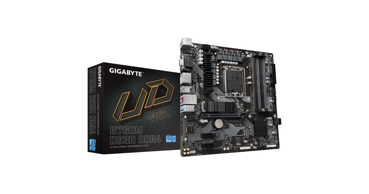 GIGABYTE B760M DS3H DDR4, Mainboard