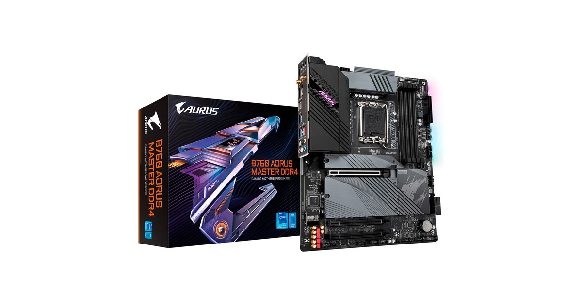 GIGABYTE B760 AORUS MASTER DDR4, Mainboard