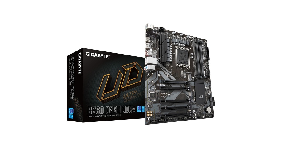 GIGABYTE B760 DS3H DDR4, Mainboard