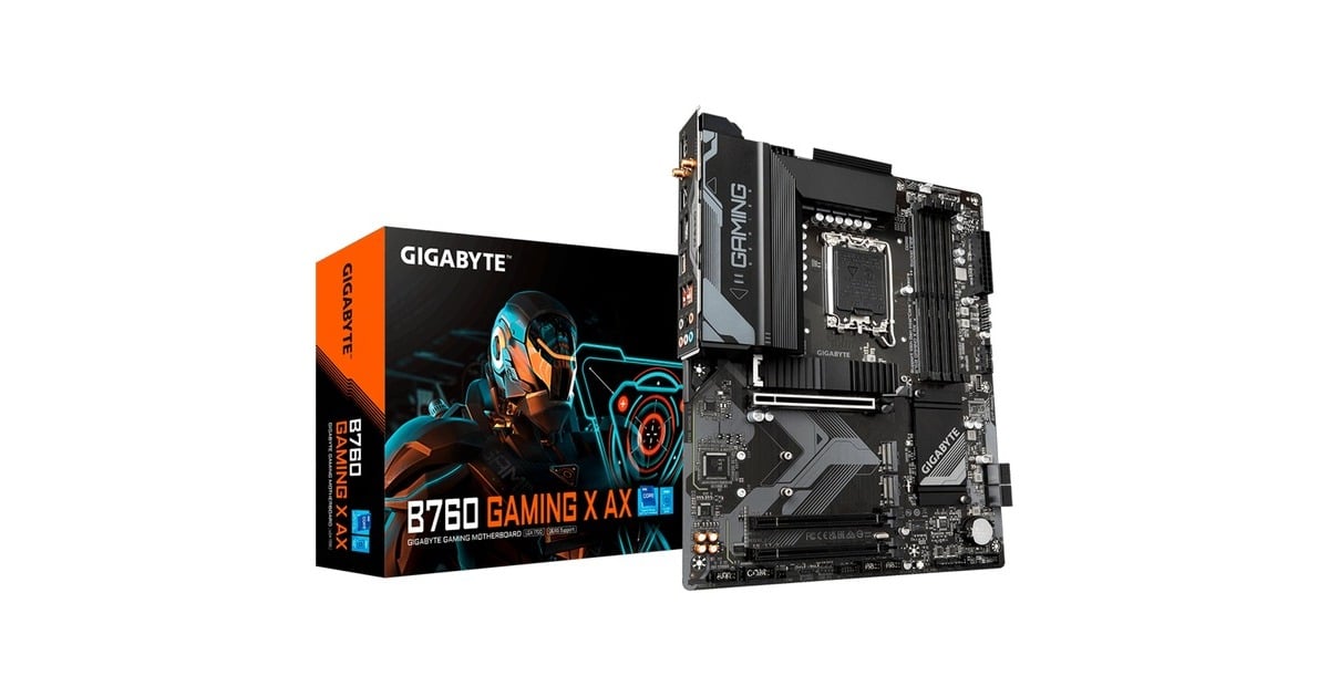 GIGABYTE B760 GAMING X AX, Mainboard