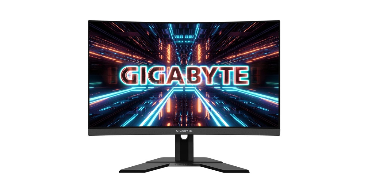 GIGABYTE G27QC A, Gaming-Monitor(69 cm (27 Zoll), schwarz, QHD, VA, Curved, 165Hz Panel)