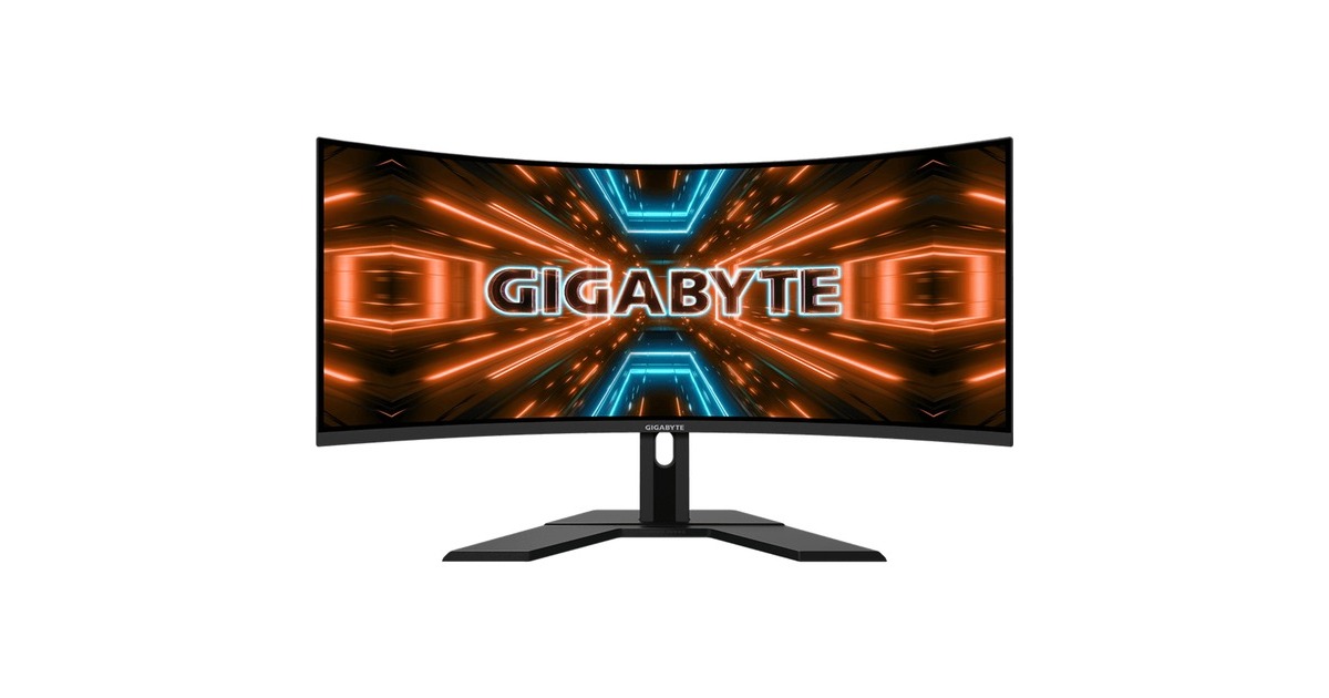 GIGABYTE G34WQC A, Gaming-Monitor(86 cm (34 Zoll), schwarz, WQHD, VA,Adaptive-Sync, HDR, 144Hz Panel, Outlet)