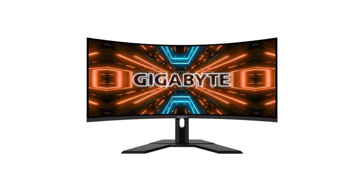 GIGABYTE G34WQC A, Gaming-Monitor(86 cm (34 Zoll), schwarz, WQHD, VA,Adaptive-Sync, HDR, 144Hz Panel)