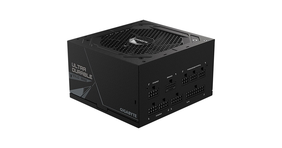 GIGABYTE GP-UD1000GM PG5 1000W, PC-Netzteil(schwarz, 5x PCIe, Kabel-Management, 1000 Watt)