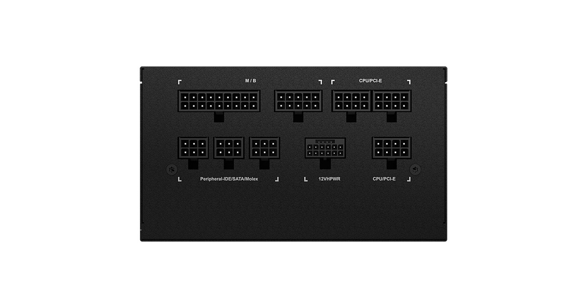 GIGABYTE GP-UD850GM PG5 850W rev.2.0, PC-Netzteil(schwarz, 3x PCIe, Kabel-Management, 850 Watt)