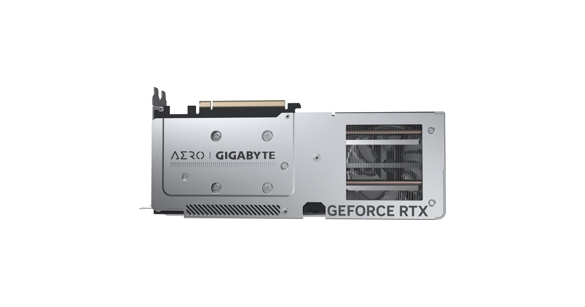 GIGABYTE GeForce RTX 4060 AERO OC, Grafikkarte(weiß, DLSS 3, 2x DisplayPort, 2x HDMI 2.1)