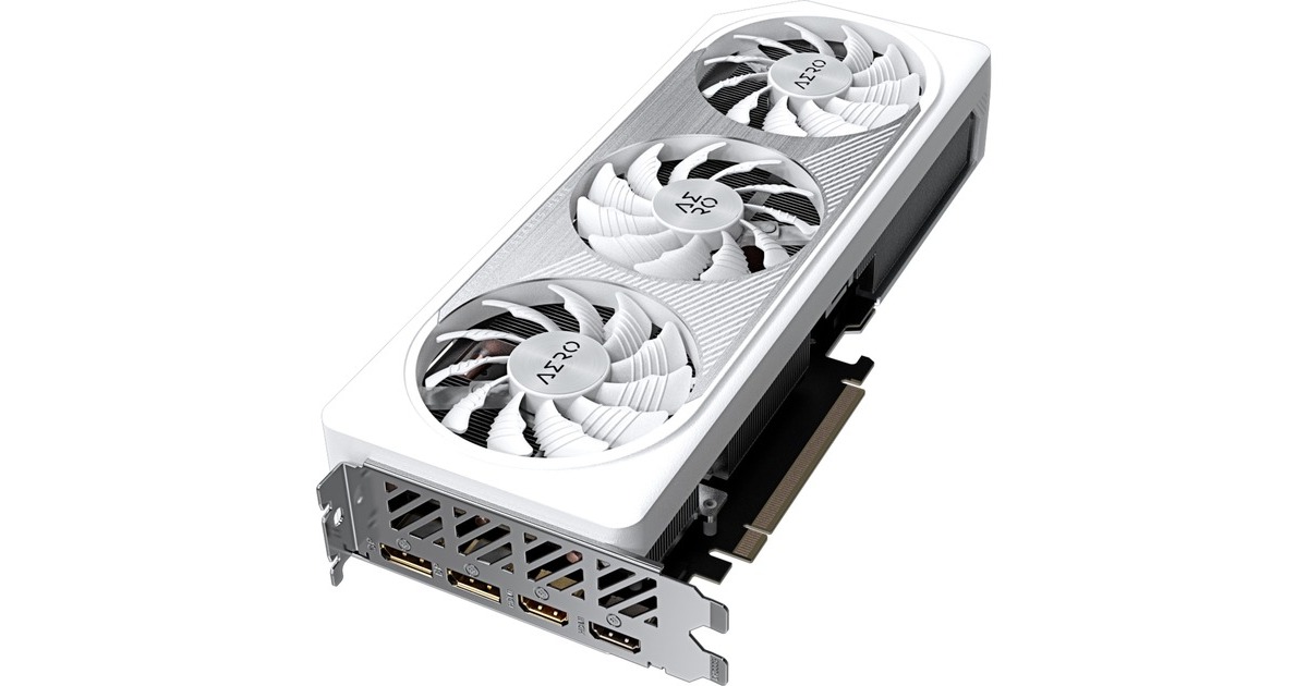 GIGABYTE GeForce RTX 4060 Ti AERO OC 8G, Grafikkarte(DLSS 3, 2x DisplayPort, 2x HDMI 2.1)