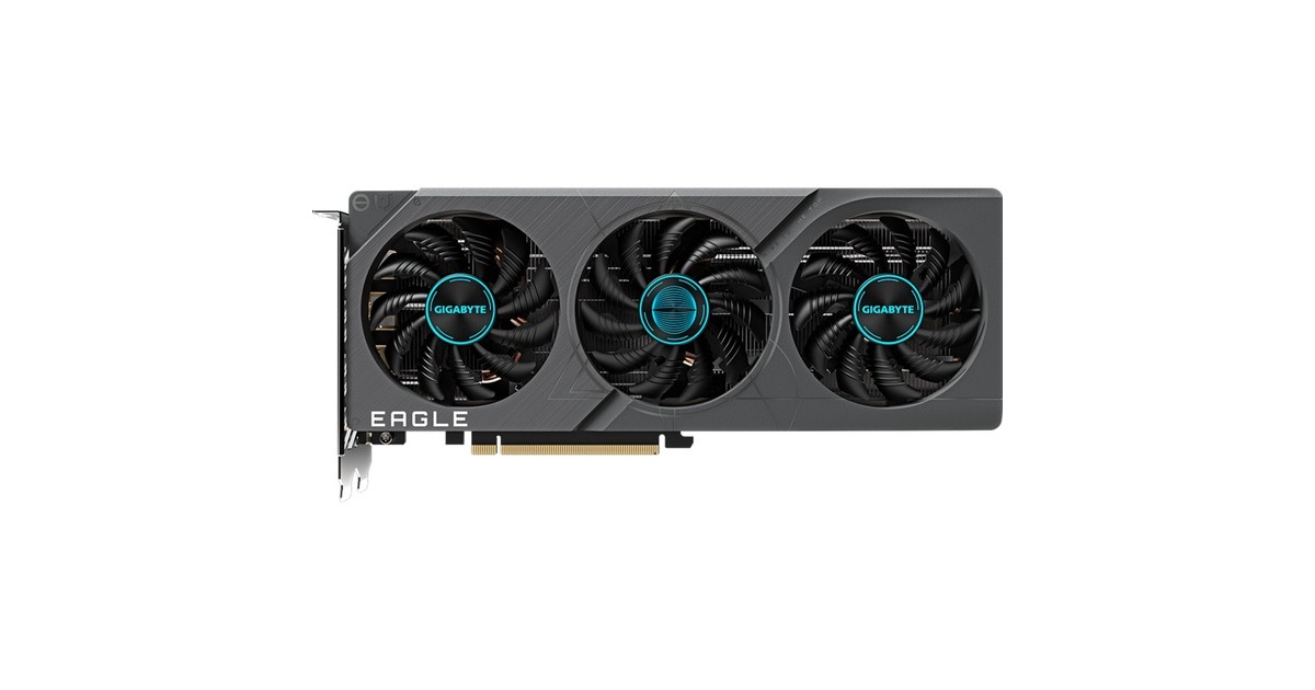 GIGABYTE GeForce RTX 4060 Ti EAGLE OC ICE 8G, Grafikkarte(DLSS 3, 2x DisplayPort, 2x HDMI 2.1)