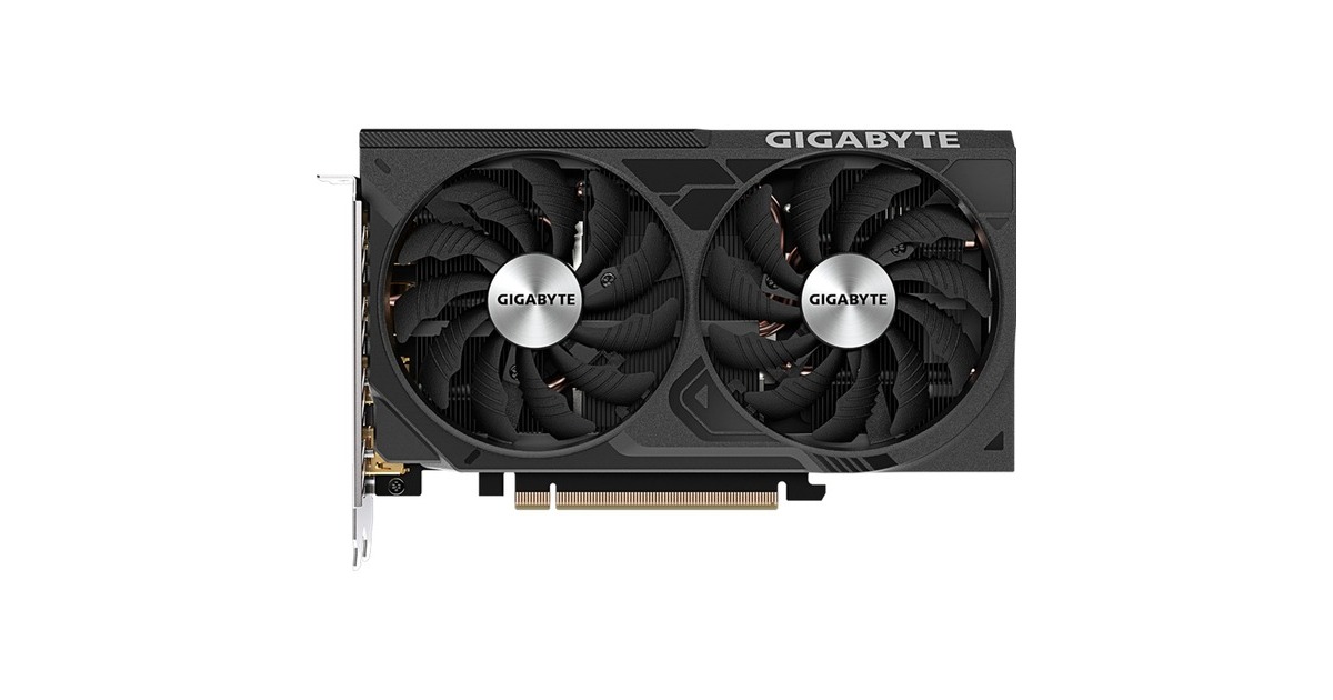 GIGABYTE GeForce RTX 4060 Ti WINDFORCE 2 OC 16G, Grafikkarte(schwarz, DLSS 3, 2x DisplayPort, 2x HDMI 2.1a)