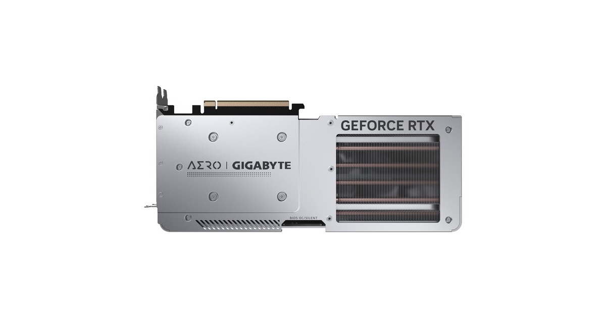 GIGABYTE GeForce RTX 4070 SUPER AERO OC 12G, Grafikkarte(DLSS 3, 3x DisplayPort, 1x HDMI 2.1)