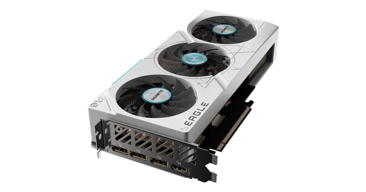 GIGABYTE GeForce RTX 4070 Ti SUPER EAGLE OC ICE 16G, Grafikkarte(DLSS 3, 3x DisplayPort, 1x HDMI 2.1a)