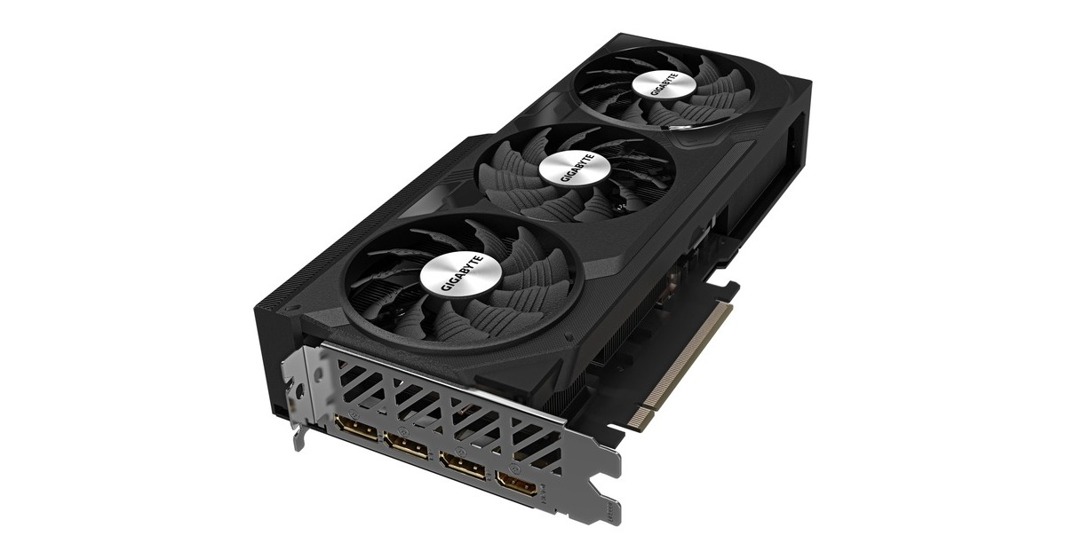 GIGABYTE GeForce RTX 4070 WINDFORCE X3 OC, Grafikkarte(DLSS 3, 3x DisplayPort, 1x HDMI 2.1)