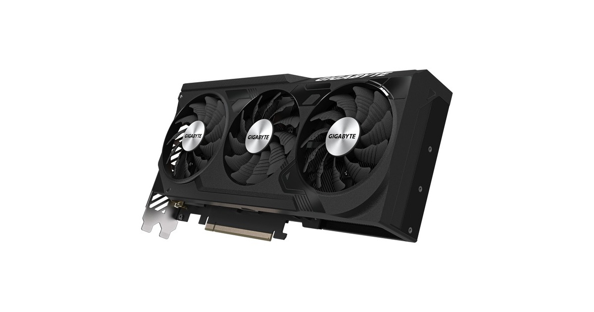 GIGABYTE GeForce RTX 4070 WINDFORCE X3 OC, Grafikkarte(DLSS 3, 3x DisplayPort, 1x HDMI 2.1)