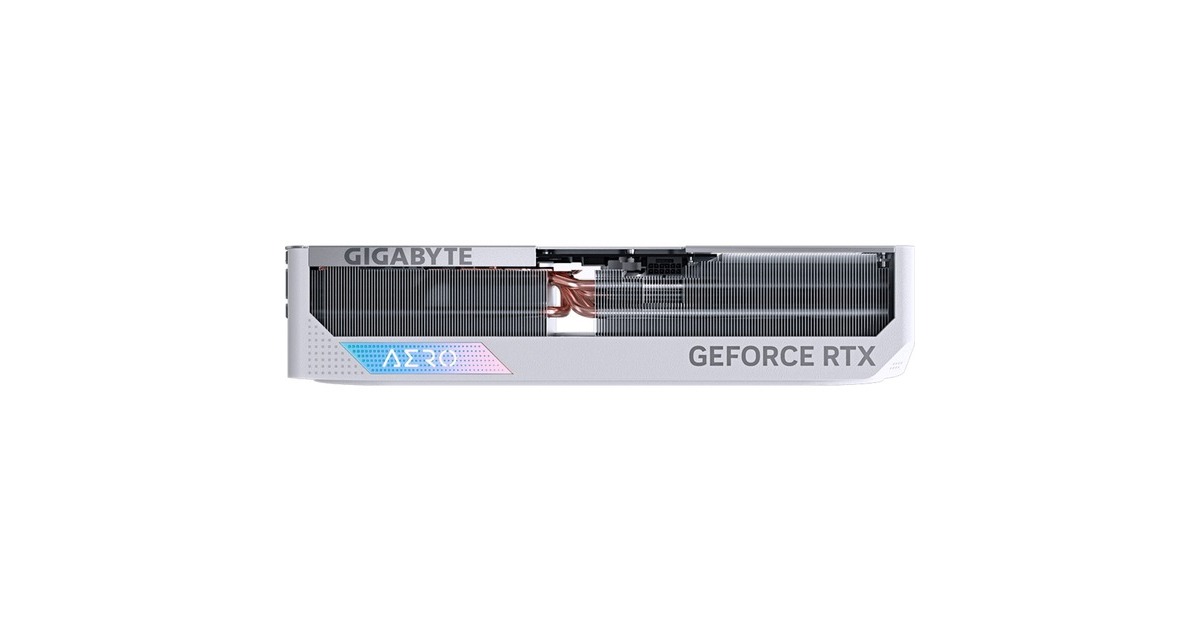 GIGABYTE GeForce RTX 4090 AERO OC 24G, Grafikkarte(weiß/silber, DLSS 3, 3x DisplayPort, 1x HDMI 2.1)