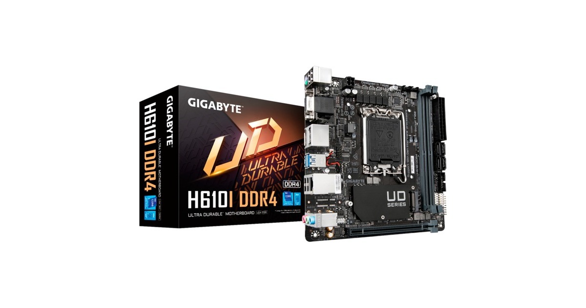 GIGABYTE H610I DDR4, Mainboard