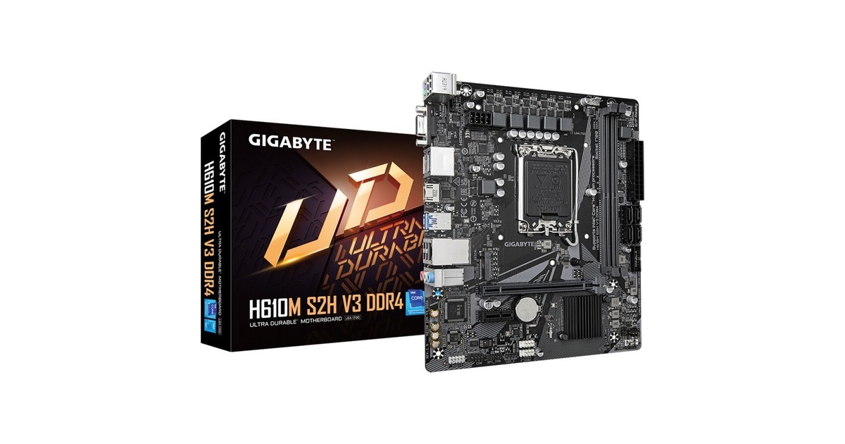 GIGABYTE H610M S2H V3 DDR4, Mainboard