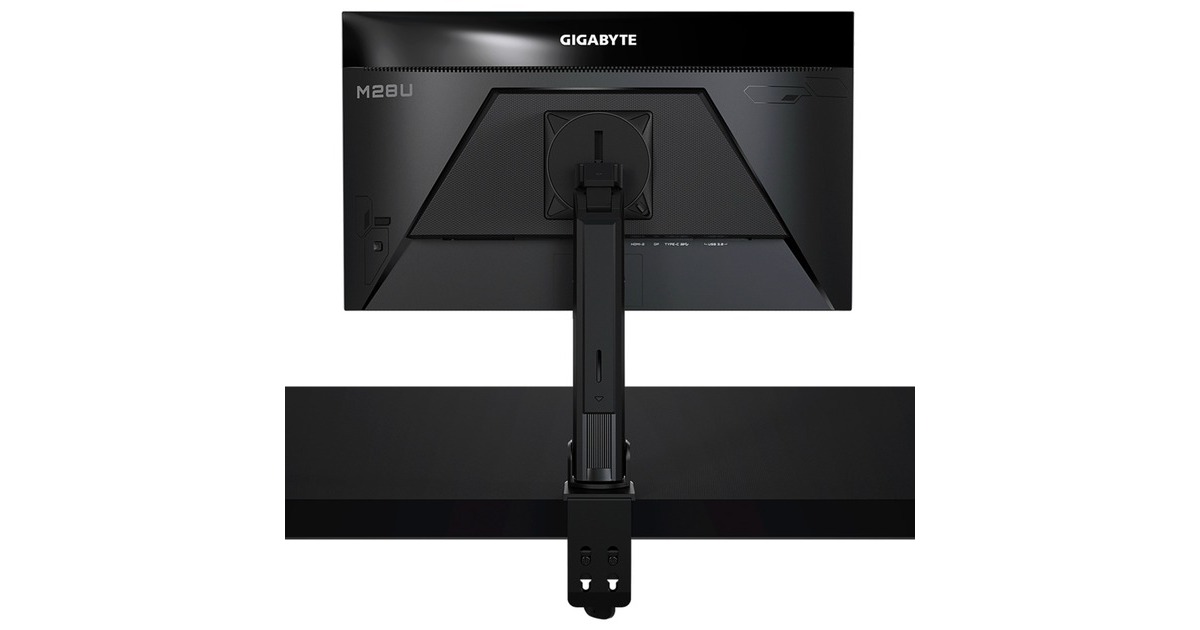 GIGABYTE M28U Arm Edition, Gaming-Monitor(71 cm (28 Zoll), schwarz, UltraHD/4K, IPS, HDMI 2.1, AMD Free-Sync, 144Hz Panel)