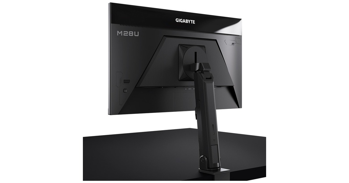 GIGABYTE M28U Arm Edition, Gaming-Monitor(71 cm (28 Zoll), schwarz, UltraHD/4K, IPS, HDMI 2.1, AMD Free-Sync, 144Hz Panel)