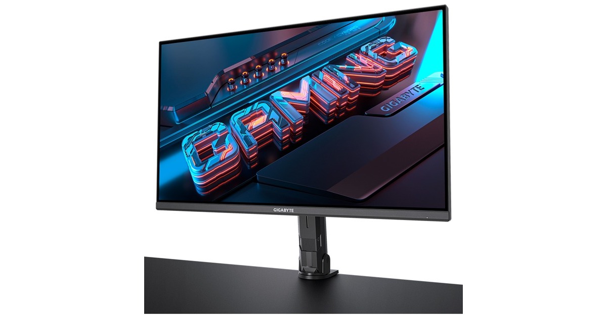 GIGABYTE M32U Arm Edition, Gaming-Monitor(80 cm (32 Zoll), schwarz, UltraHD/4K, IPS, HDMI 2.1, AMD Free-Sync, 144Hz Panel)
