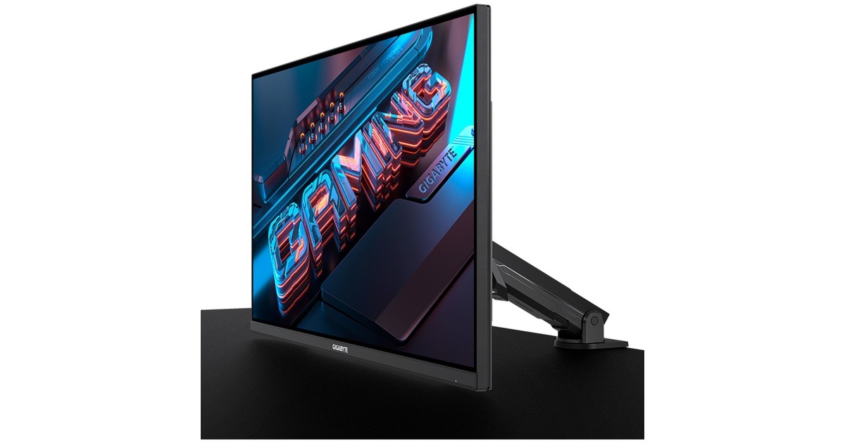 GIGABYTE M32U Arm Edition, Gaming-Monitor(80 cm (32 Zoll), schwarz, UltraHD/4K, IPS, HDMI 2.1, AMD Free-Sync, 144Hz Panel)