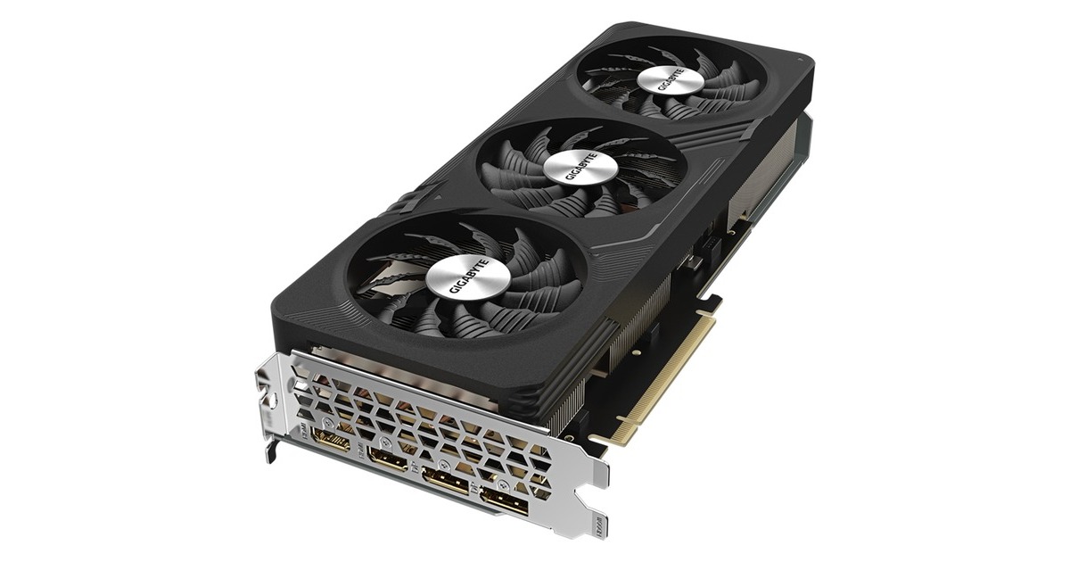 GIGABYTE Radeon RX 7600 XT GAMING OC 16G, Grafikkarte(RDNA 3, GDDR6, 2x DisplayPort, 2x HDMI 2.1)