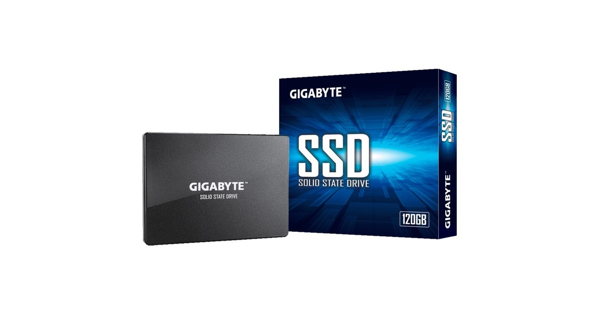 GIGABYTE SSD 120 GB(schwarz, SATA 6 Gb/s, 2,5")