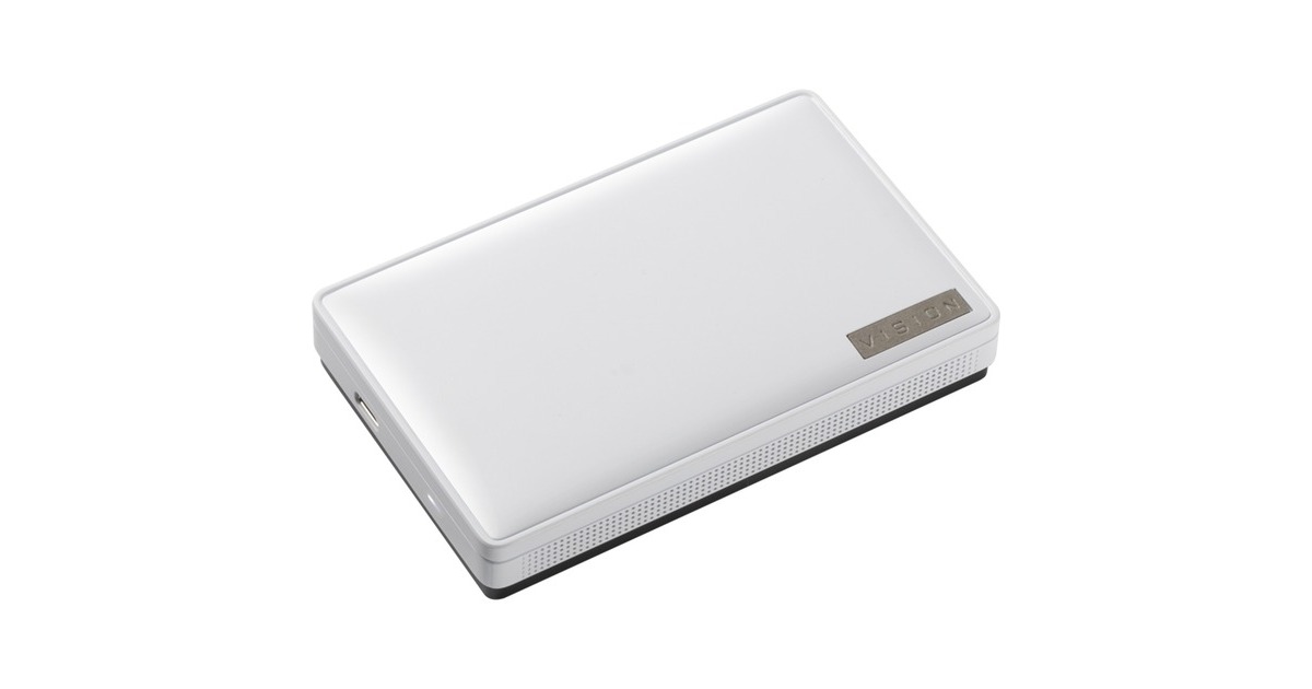 GIGABYTE Vision Drive 1 TB, Externe SSD(weiß, USB3.2 Gen2x2)