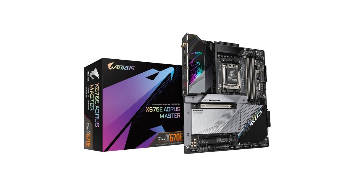 GIGABYTE X670E AORUS MASTER, Mainboard