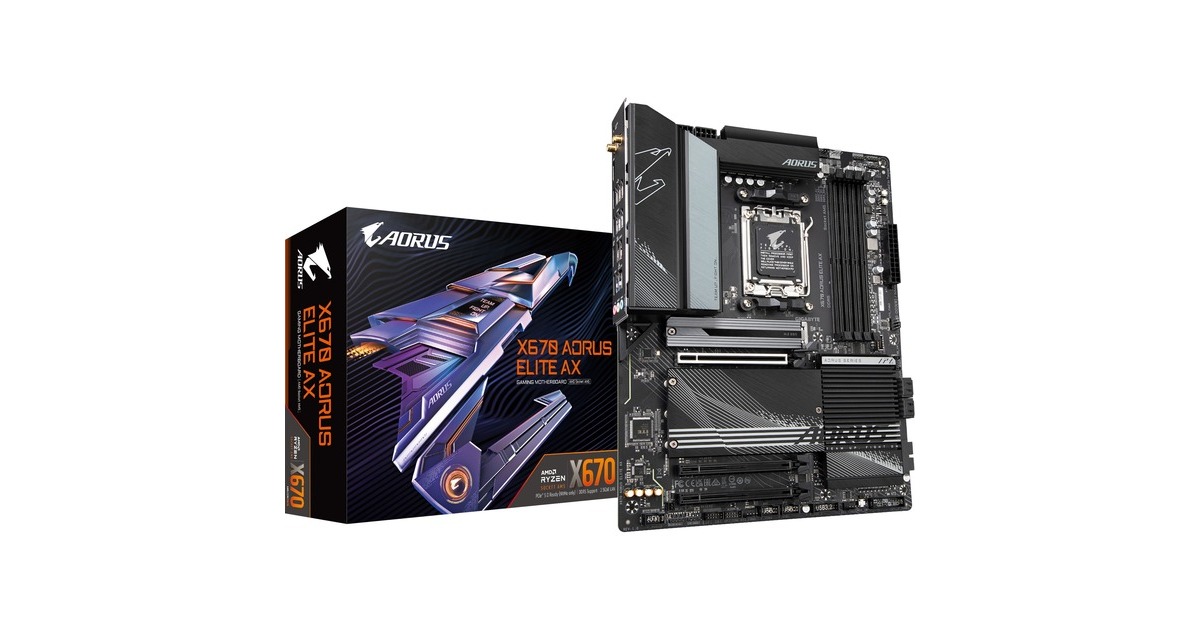 GIGABYTE X670 AORUS ELITE AX, Mainboard