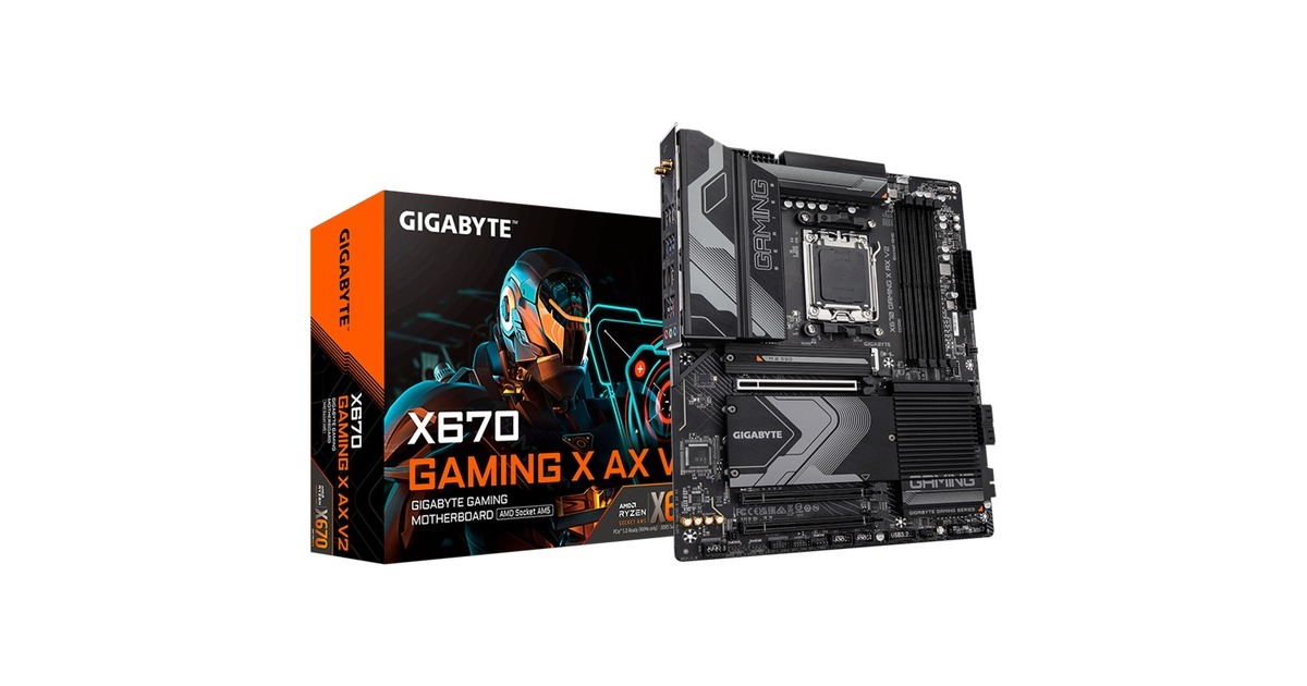 GIGABYTE X670 GAMING X AX V2, Mainboard