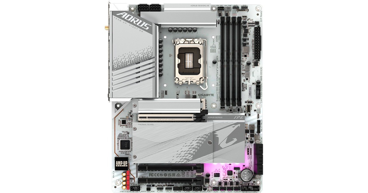 GIGABYTE Z790 AORUS ELITE AX ICE, Mainboard(weiß)