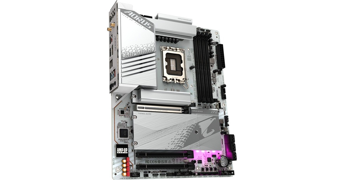 GIGABYTE Z790 AORUS ELITE AX ICE, Mainboard(weiß)