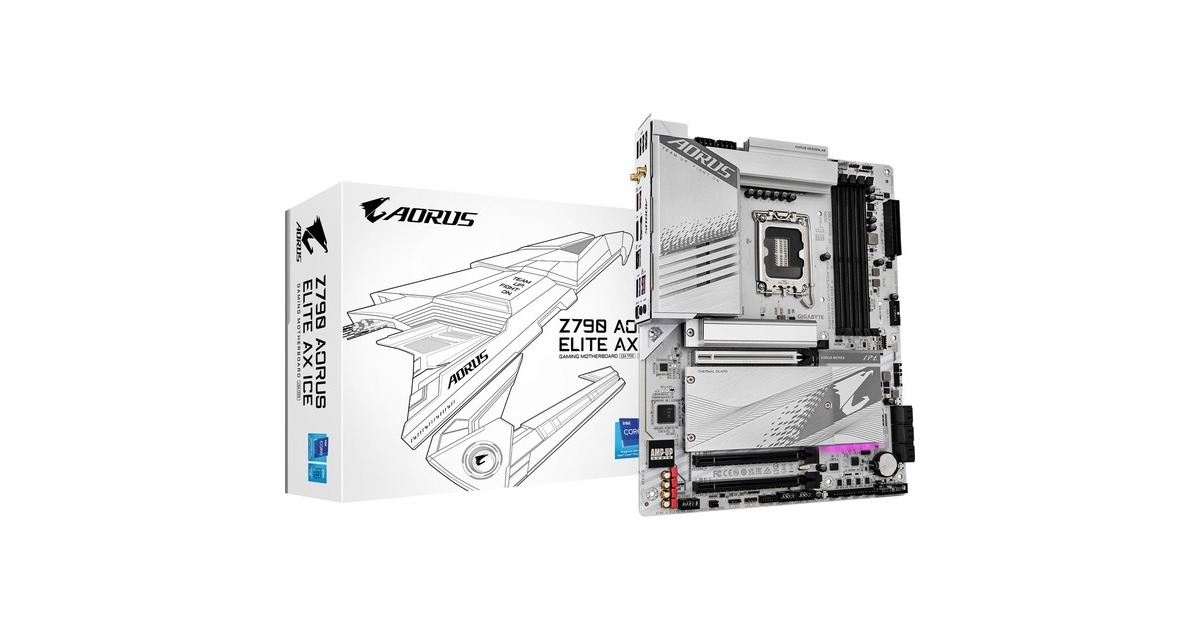GIGABYTE Z790 AORUS ELITE AX ICE, Mainboard(weiß)
