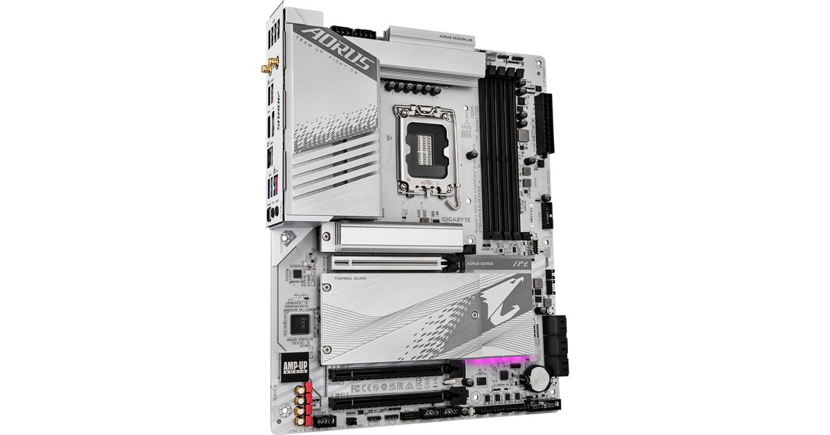 GIGABYTE Z790 AORUS ELITE AX ICE, Mainboard(weiß)
