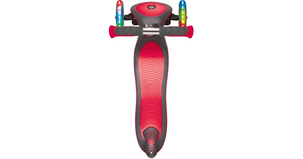 GLOBBER Elite Deluxe mit Leuchtrollen, Scooter(rot, Outlet) GLOBBER Elite Deluxe mit Leuchtrollen, Scooter(rot, Outlet)