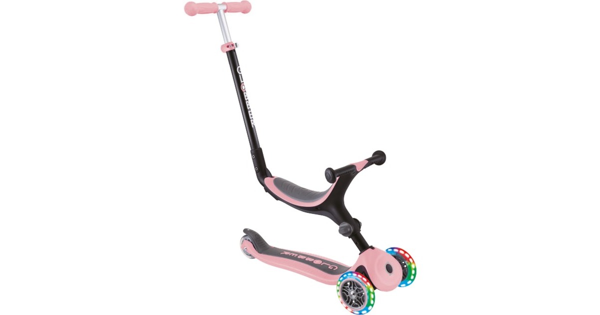 GLOBBER Go-Up Foldable Lights, Scooter(pink)