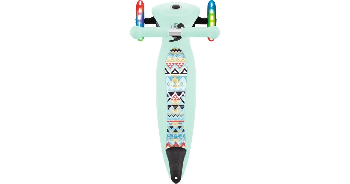 GLOBBER Junior Foldable Fantasy Lights, Scooter(mint, mint-Tribal)