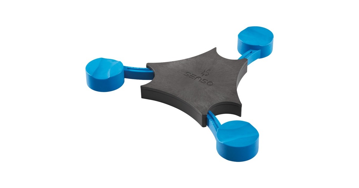 GOK Senso4s Füllstandsanzeiger, Messgerät(schwarz/blau, für Gasflaschen)