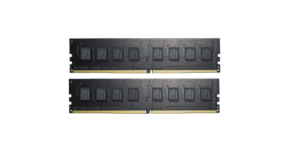 G.Skill DIMM 16 GB DDR4-2133 (2x 8 GB) Dual-Kit, Arbeitsspeicher(schwarz, F4-2133C15D-16GNT, Value)