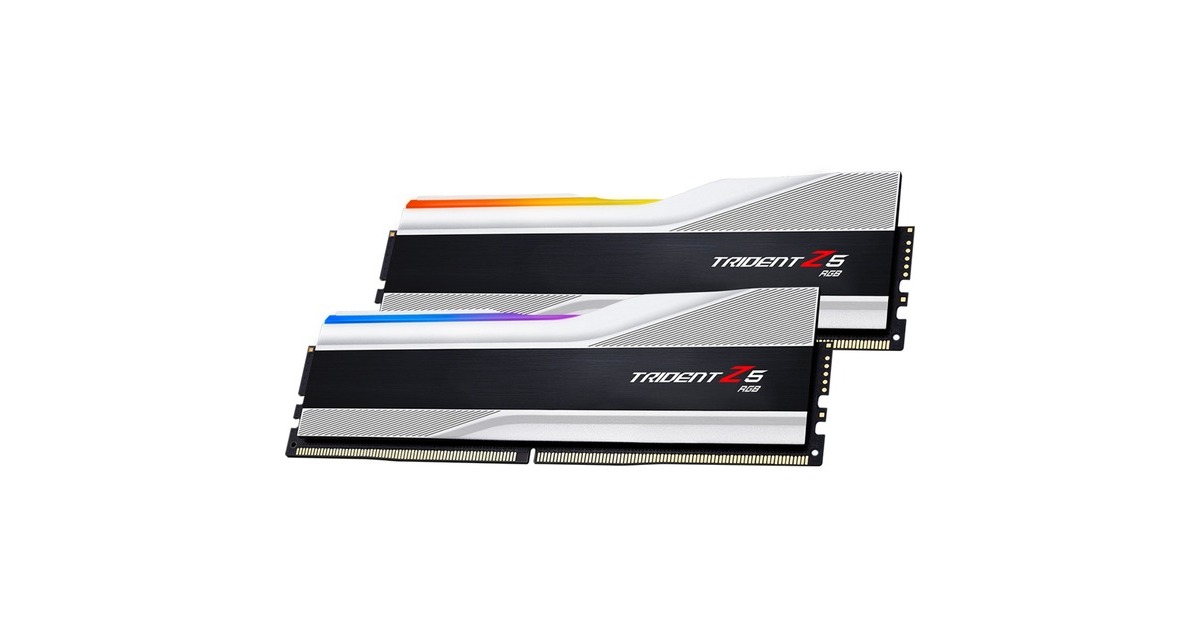 G.Skill DIMM 32 GB DDR5-5600 (2x 16 GB) Dual-Kit, Arbeitsspeicher(schwarz, F5-5600J2834F16GX2-TZ5RS, Trident Z RGB, INTEL XMP)
