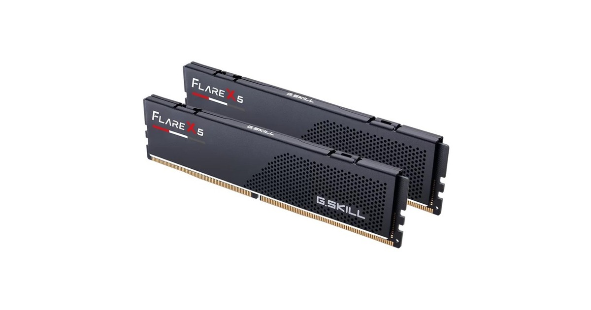 G.Skill DIMM 32 GB DDR5-5600 (2x 16 GB) Dual-Kit, Arbeitsspeicher(schwarz, F5-5600J3636C16GX2-FX5, Flare X5, AMD EXPO)