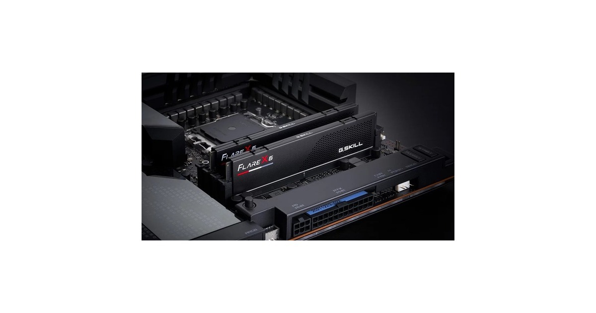 G.Skill DIMM 32 GB DDR5-5600 (2x 16 GB) Dual-Kit, Arbeitsspeicher(schwarz, F5-5600J3636C16GX2-FX5, Flare X5, AMD EXPO)