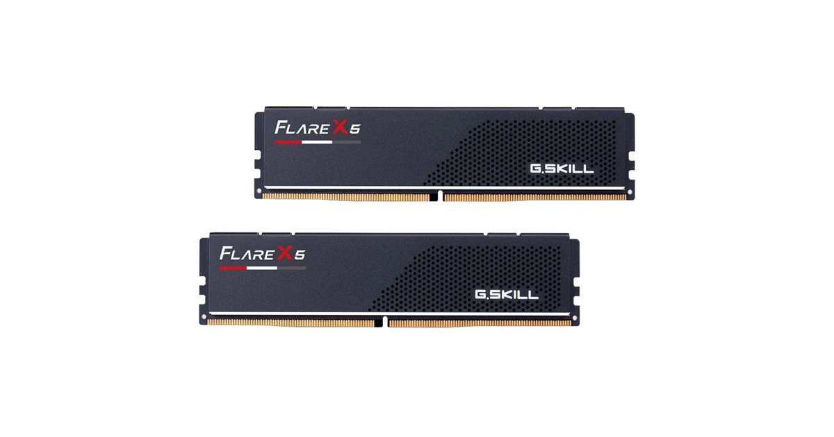 G.Skill DIMM 32 GB DDR5-6000 (2x 16 GB) Dual-Kit, Arbeitsspeicher(schwarz, F5-6000J3636F16GX2-FX5, Flare X5, AMD EXPO)