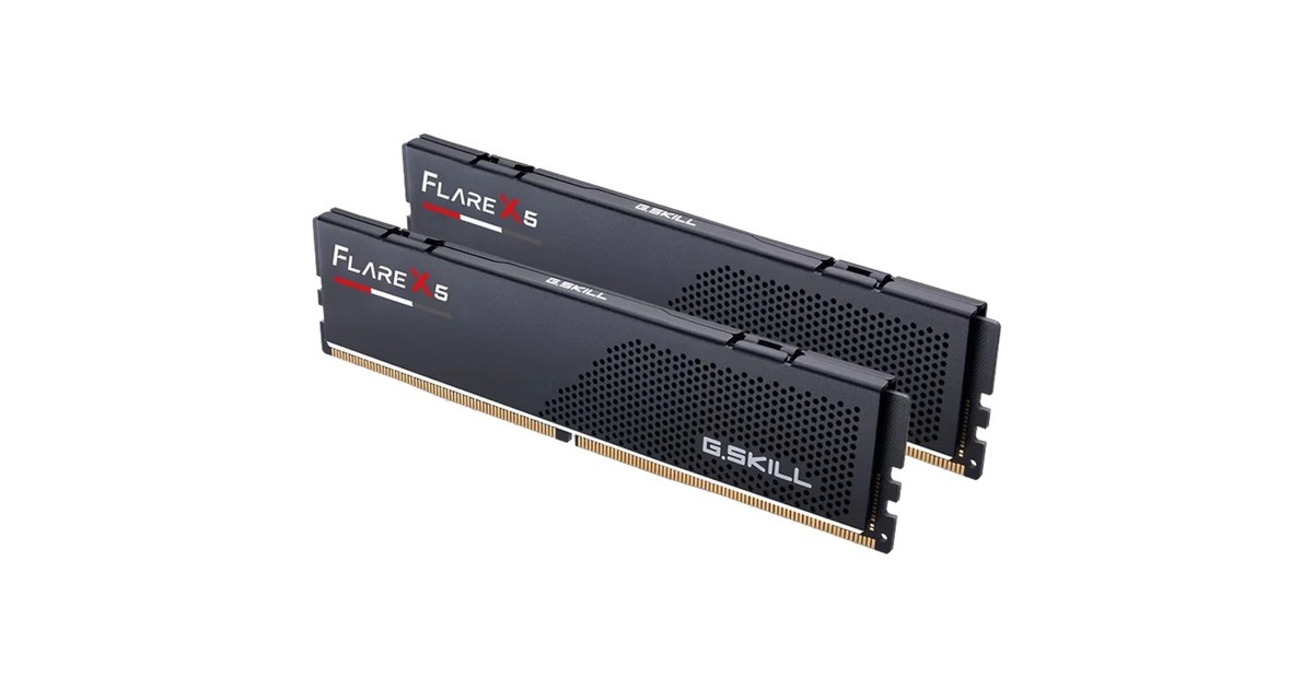 G.Skill DIMM 32 GB DDR5-6000 (2x 16 GB) Dual-Kit, Arbeitsspeicher(F5-6000J3238F16GX2-FX5, Flare X5, AMD EXPO)