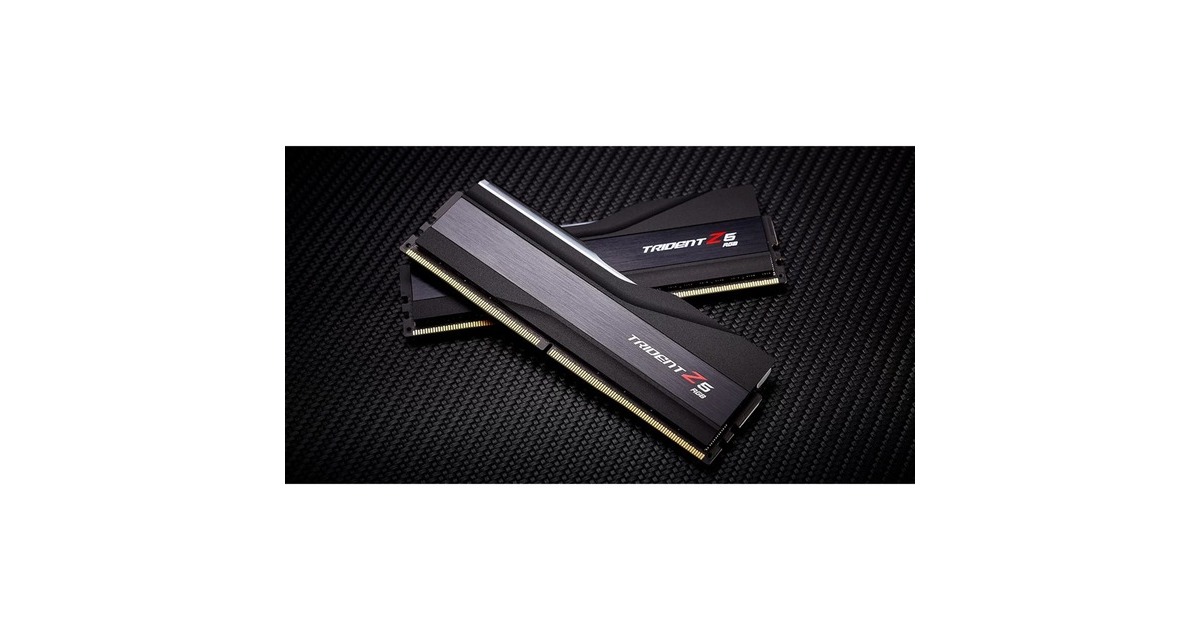 G.Skill DIMM 32 GB DDR5-6800 (2x 16 GB) Dual-Kit, Arbeitsspeicher(schwarz, F5-6800J3445G16GX2-TZ5RK, Trident Z5 RGB, INTEL XMP, Outlet)
