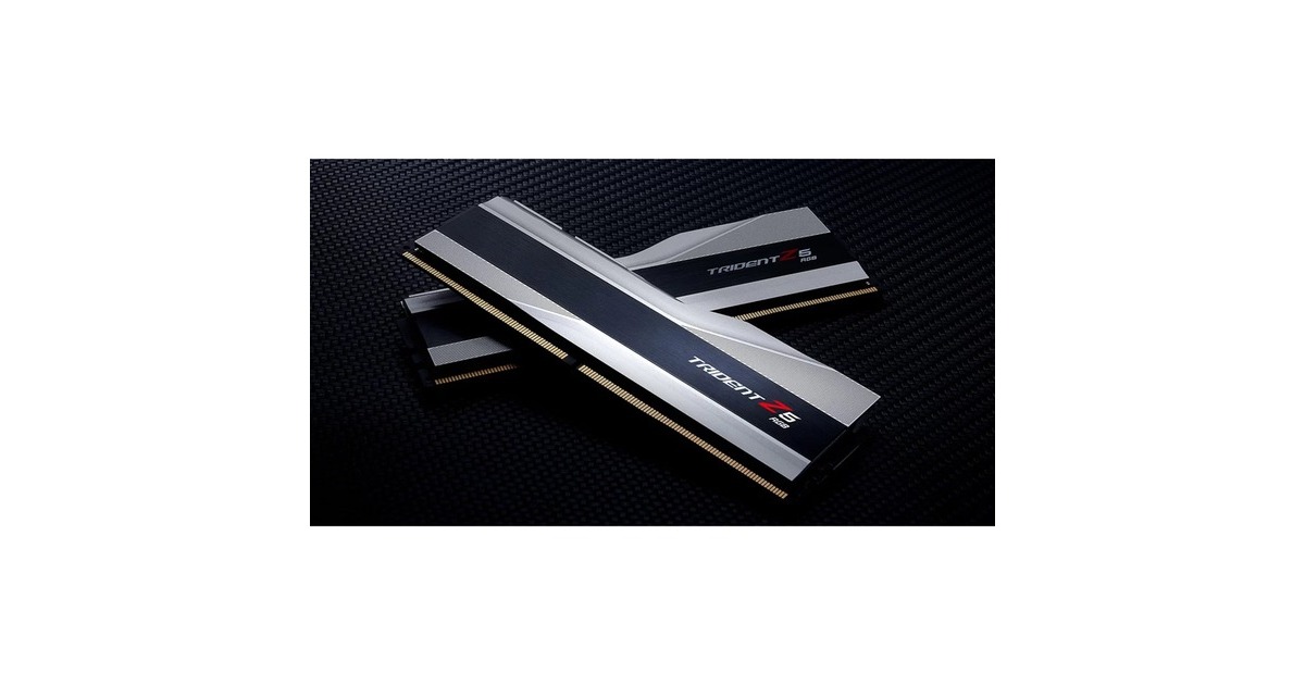 G.Skill DIMM 32 GB DDR5-7200 (2x 16 GB) Dual-Kit, Arbeitsspeicher(silber, F5-7200J3445G16GX2-TZ5RS, Trident Z5 RGB, INTEL XMP)