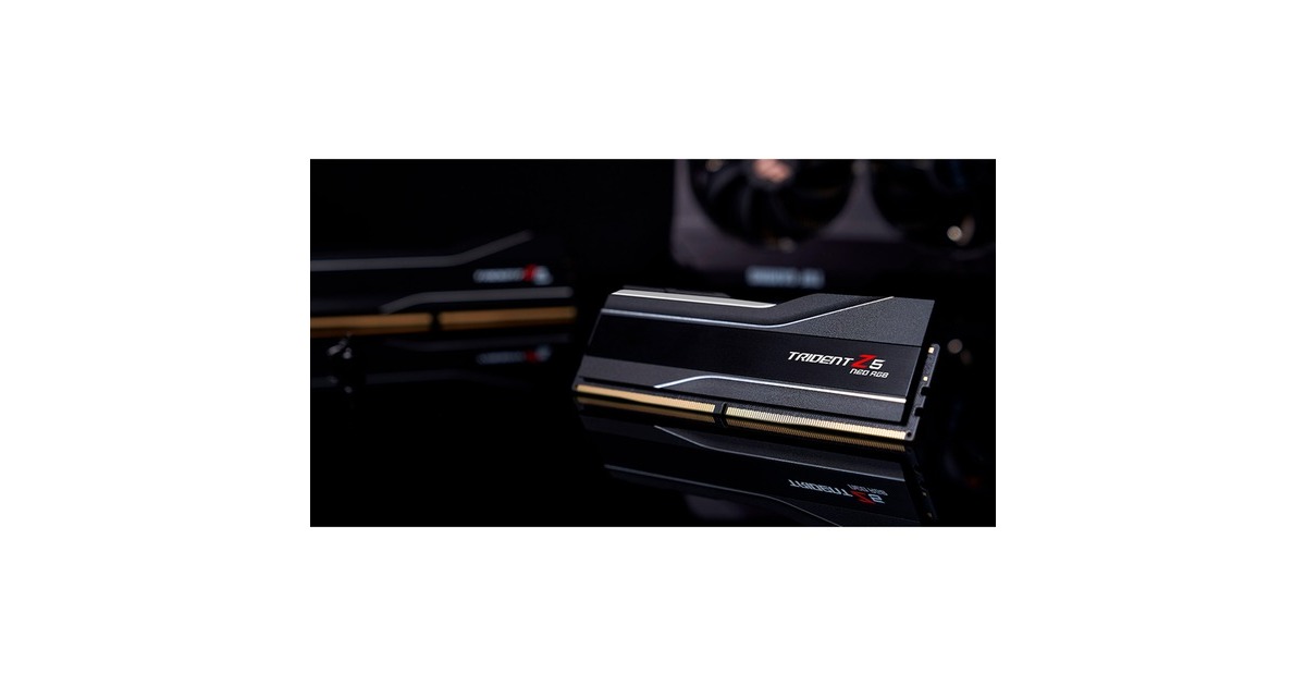 G.Skill DIMM 48 GB DDR5-5600 (2x 24 GB) Dual-Kit, Arbeitsspeicher(schwarz, F5-5600J4040D24GX2-TZ5NR, Trident Z5 NEO RGB, AMD EXPO)