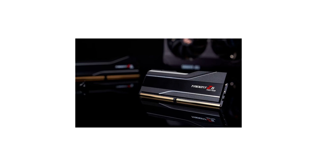 G.Skill DIMM 48 GB DDR5-6000 (2x 24 GB) Dual-Kit, Arbeitsspeicher(schwarz, F5-6000J4048F24GX2-TZ5NR, Trident Z5 NEO RGB, AMD EXPO)